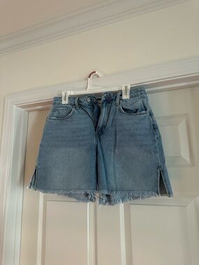 Forever 21 Light Blue Denim Cutoff Shorts